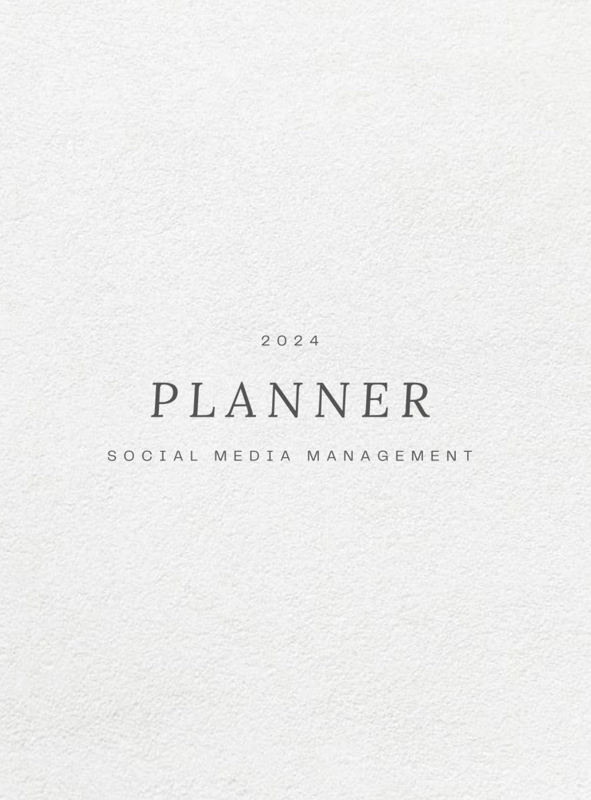 Social Media Management ebook/Editable Content Calendar